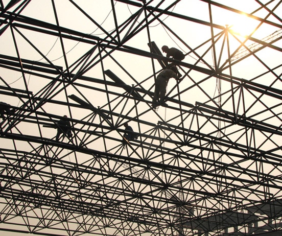 鄂尔多斯厂房网架安装